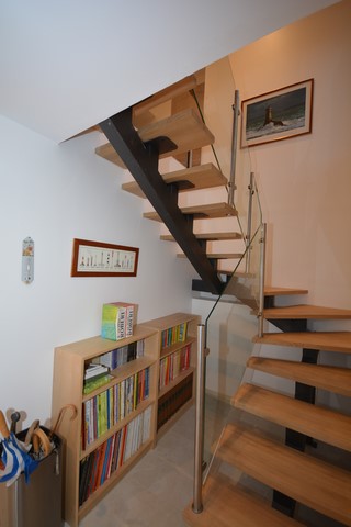 Escalier d'accès aux chambres supplémentaires
